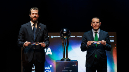 Sergio Rodríguez, por parte del Real Madrid y Paco Sáez, por parte de Unicaja