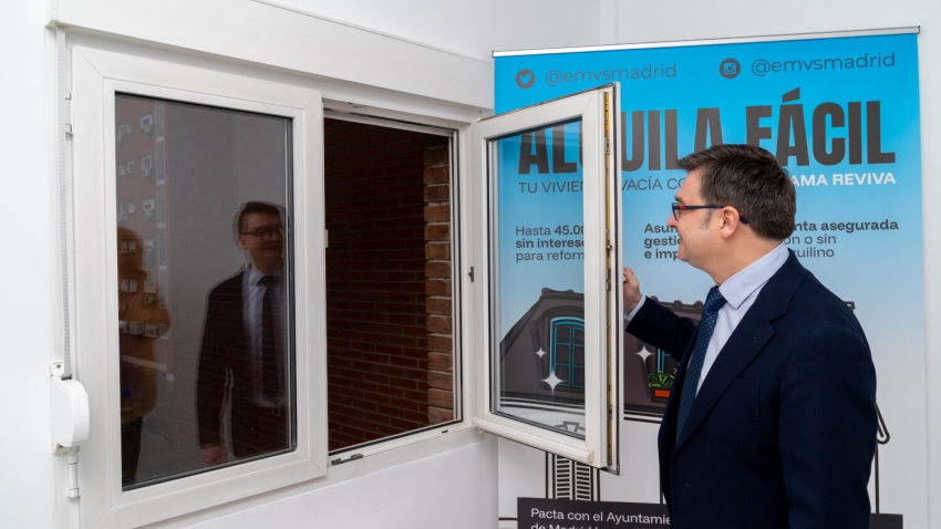 El delegado de Políticas de Vivienda y presidente de EMVS Madrid, Álvaro González