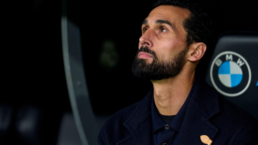 El entrenador del Real Madrid CF, Álvaro Arbeloa