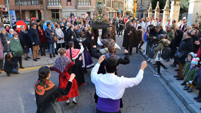 Palencia celebra la festividad de Las Candelas, en honor a su patrona la Virgen de la Calle, de la mano de actividades litúrgicas y lúdicas