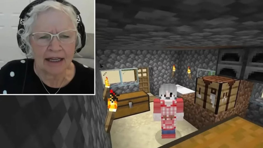 Sue Jacquot, de 81 años, conquistó internet al transformar su amor por Minecraft en una historia de esperanza
