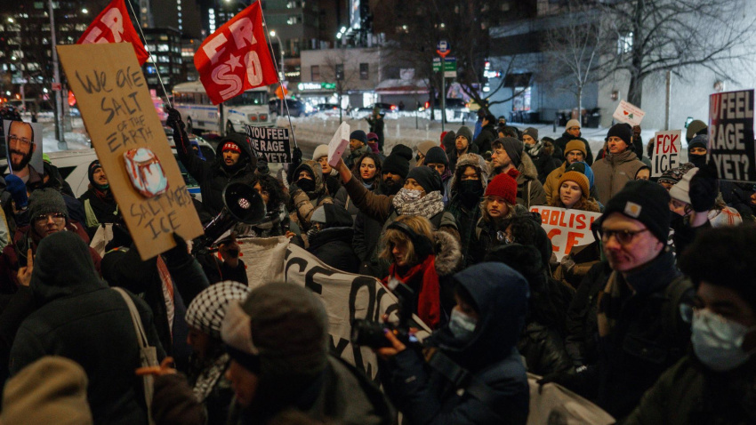 Protestas en Nueva York