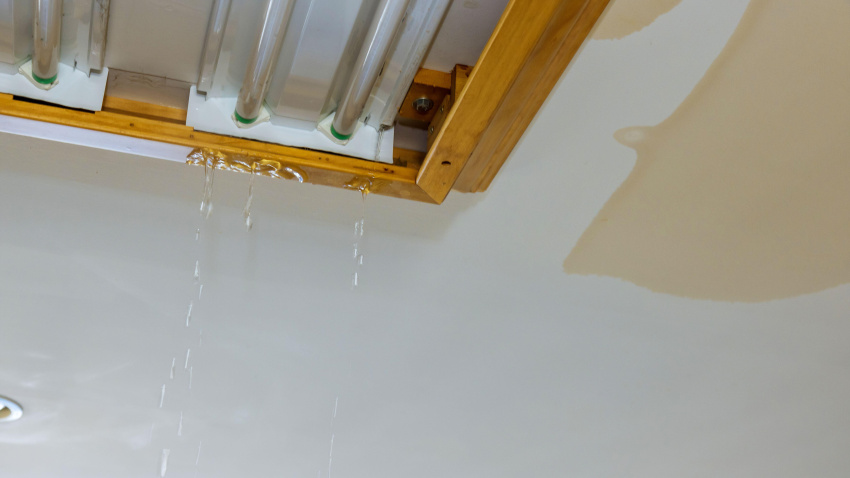 Gotera en el techo