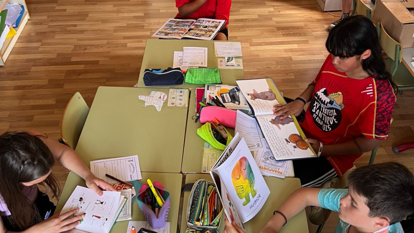Talleres en las aulas de lectura