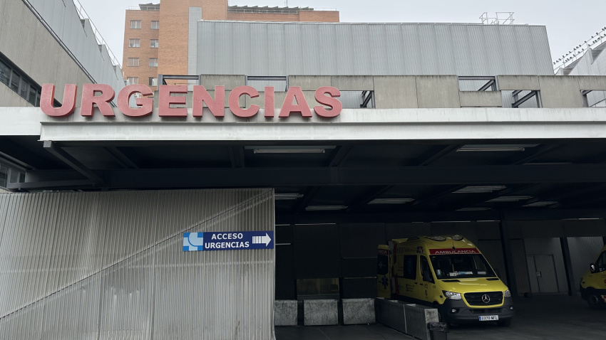 Entrada de Urgencias del Hospital Clínico Universitario de Valladolid