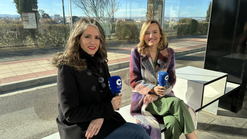 De Cerca con Pilar Alegría en el barrio de Parque Goya