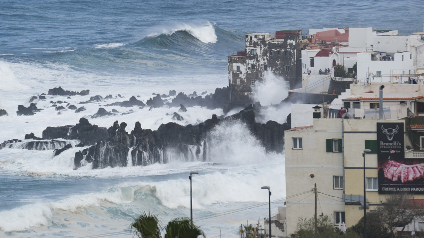 Punta Brava, en Puerto de la Cruz, donde días atrás falleció otra persona ahogada.