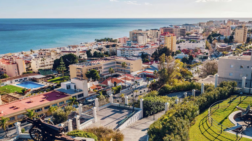 Vista aérea de Torremolinos
