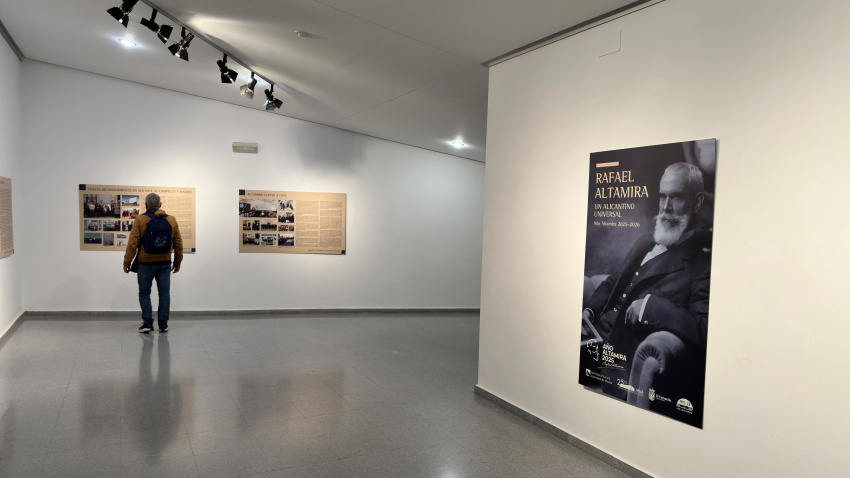 Exposición de Rafael Altamira