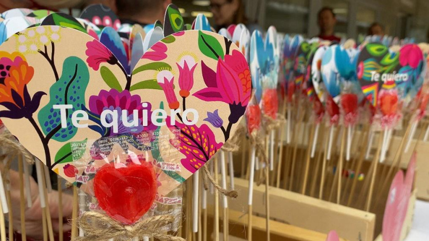Las piruletas de San Valentín