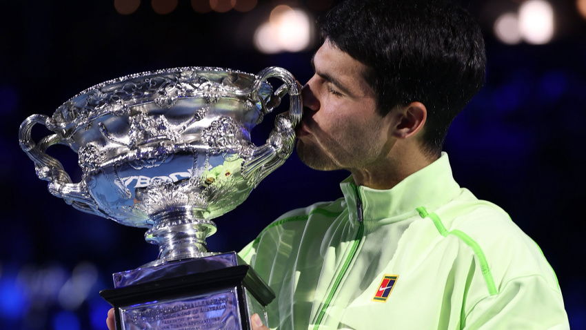 El murciano es el más joven de la historia en completar el Grand Slam.