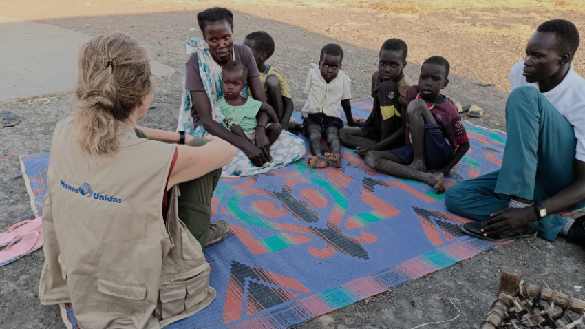 Manos Unidas en su acción contra el hambre