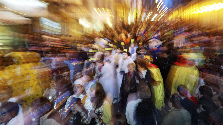 Unas 1.500 personas participaron en el desfile del Martes de Carnaval en Palencia