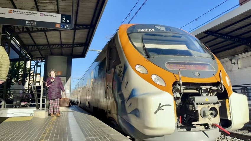 La estación presentaba una aparente normalidad en cuanto a afluencia a primera hora