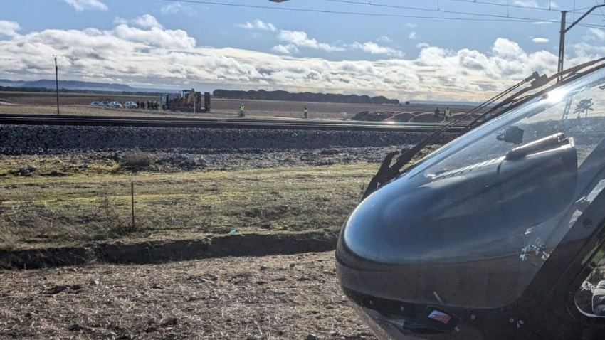 Imagen del helicóptero de rescate de Protección Civil