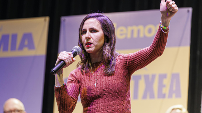 La secretaria general de Podemos, Ione Belarra