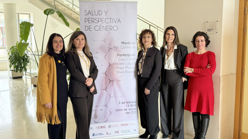 Foto de familia: Mesa redonda Salud y perspectiva de género