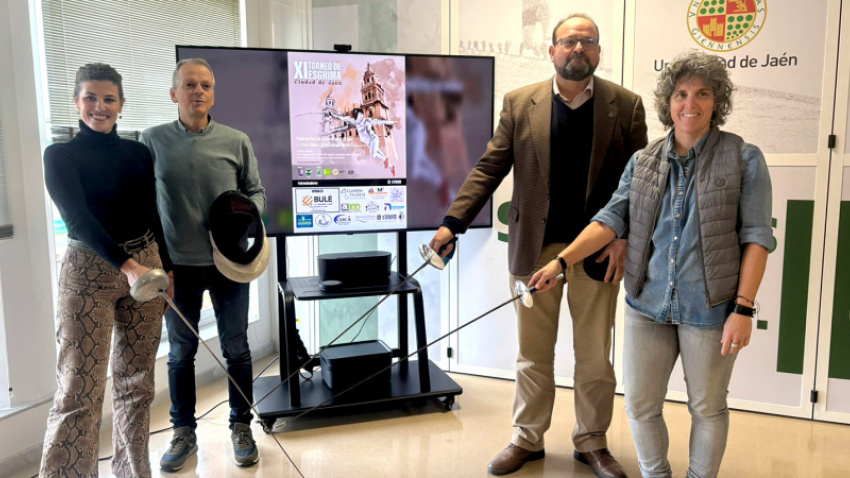 256 deportistas se dan cita en la Universidad de Jaén en un fin de semana lleno de florete, espada, sable y esgrima adaptada