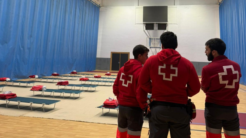 Cruz Roja Cádiz, ante la borrasca Leonardo