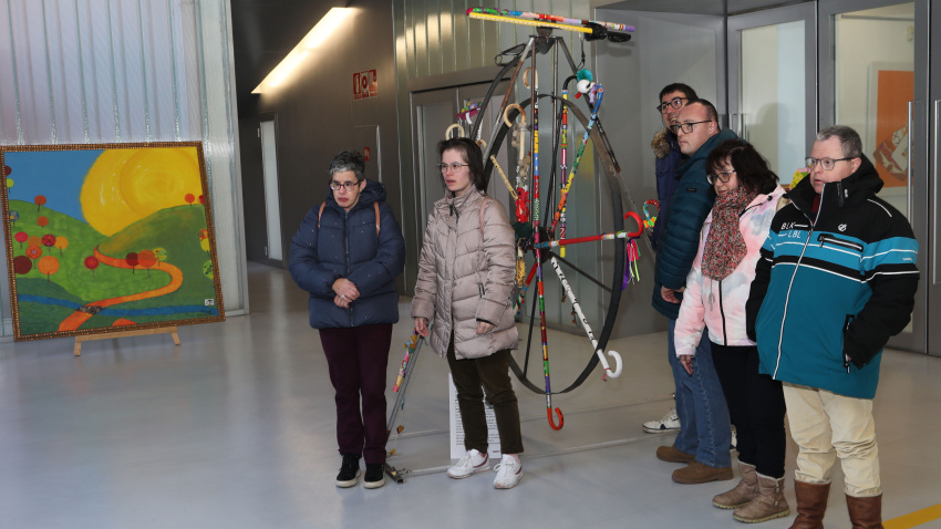 Inauguración de la exposición 'IntegrARTE' de la Fundación Personas