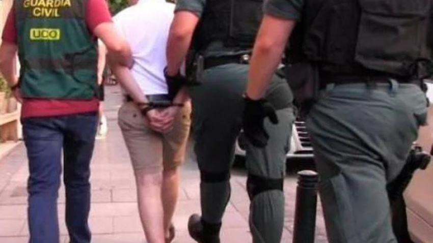 Lupin, cuando fue detenido por la UCO en julio de 2019