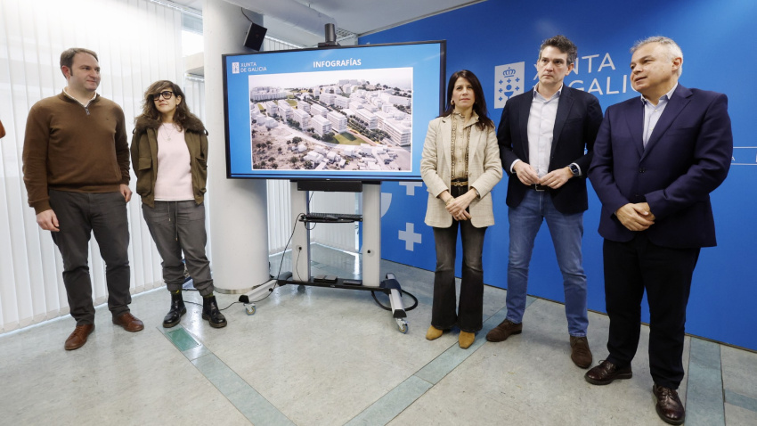 Martínez Allegue presentó el proyecto esta mañana en la Delegación Territorial de la Xunta de Galicia en Lugo