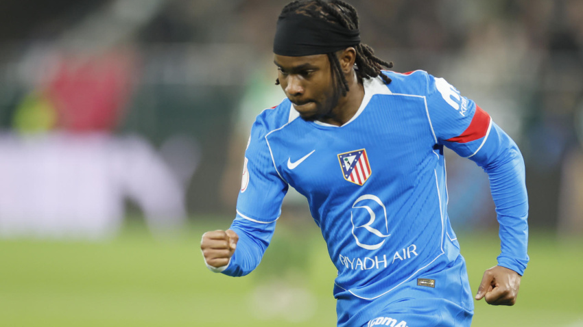 Lookman celebra su gol en el Betis - Atlético de Madrid