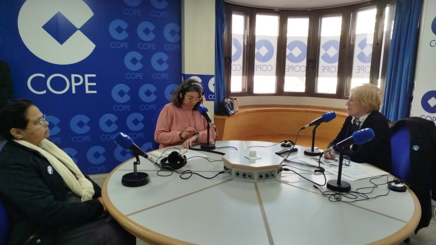 cartel Manos Unidas COPE