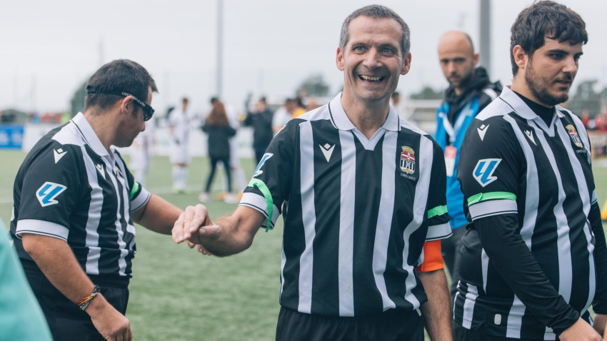 Varios deportistas del equipo