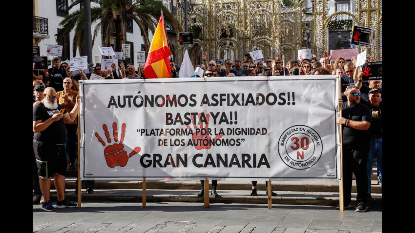 Entrevista Pilar de los Reyes, Autónoma y coordinadora de la plataforma por la Dignidad de los Autónomos en Gran Canaria