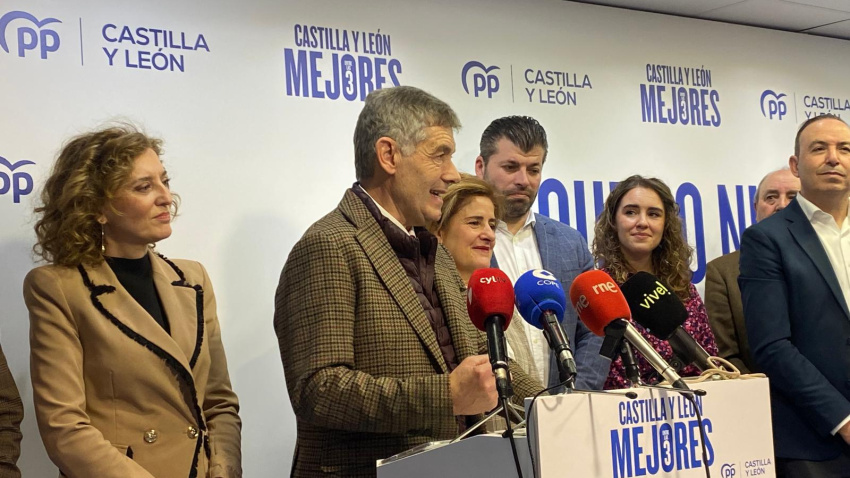 José María Eiros, número dos de la candidatura en las listas de Valladolid