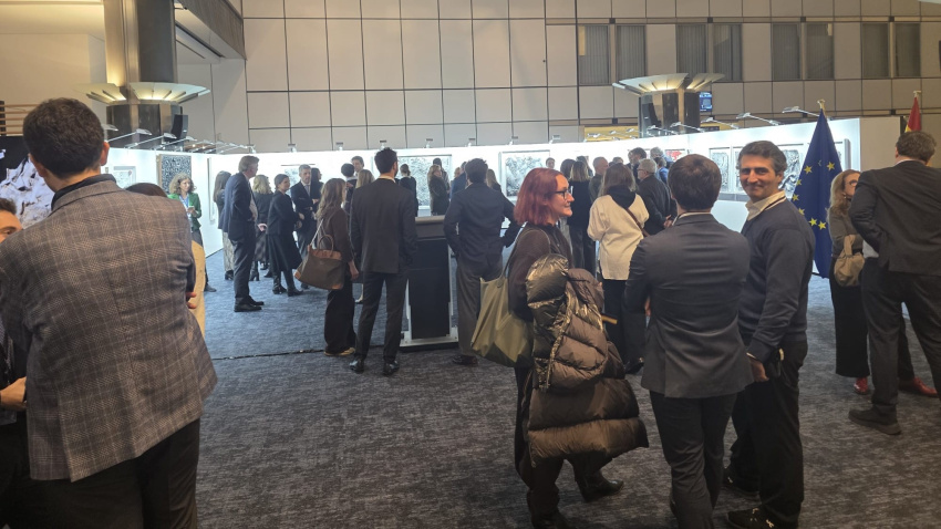 Exposición ‘Lo que perdura’, de Marcos Tamargo, en el Parlamento Europeo