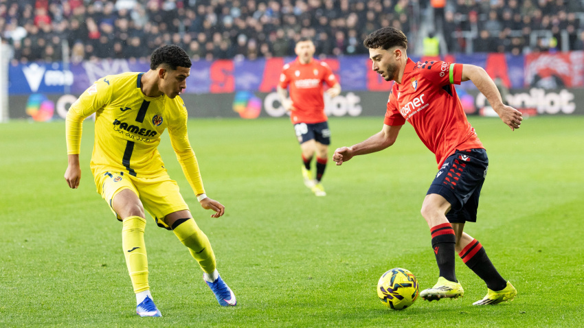 Raúl Moro, jugador de Osasuna