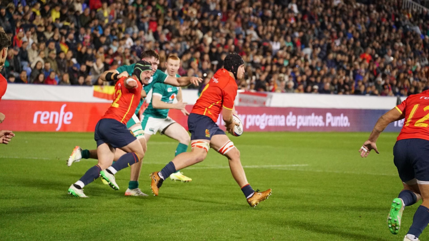 La selección absoluta española de rugby jugará contra Suiza el próximo 14 de febrero