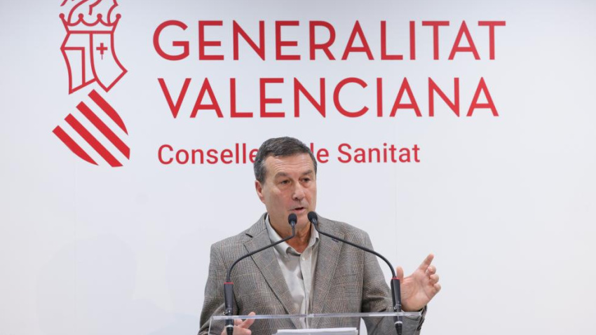 Marciano Gómez, conseller de Sanidad