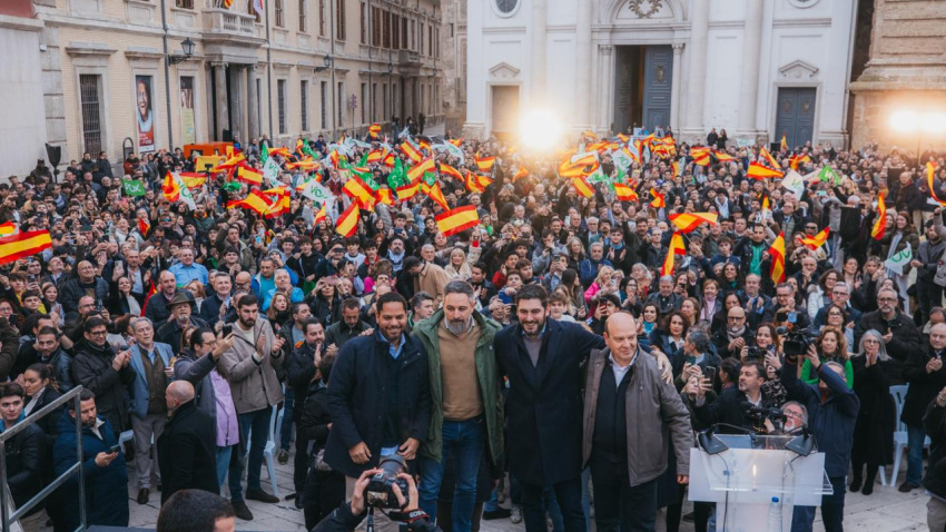 Cierre de campaña de VOX