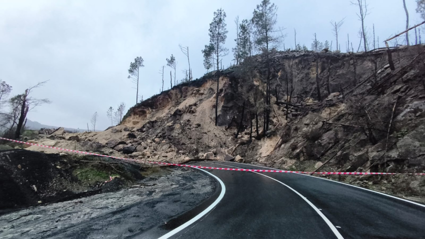 La zona curiosamente, también es castigada por los incendios cada verano
