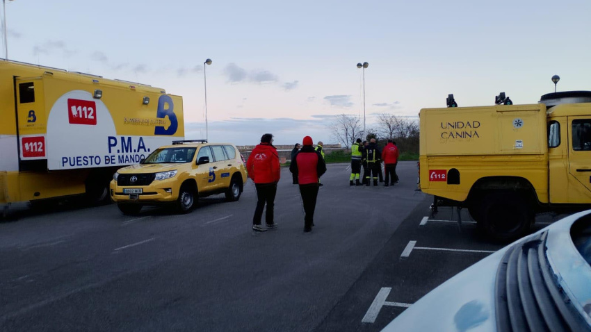 Despliegue del Servicio de Emergencias del Principado