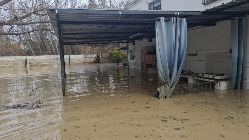 Así ha quedado la casa de Antonio