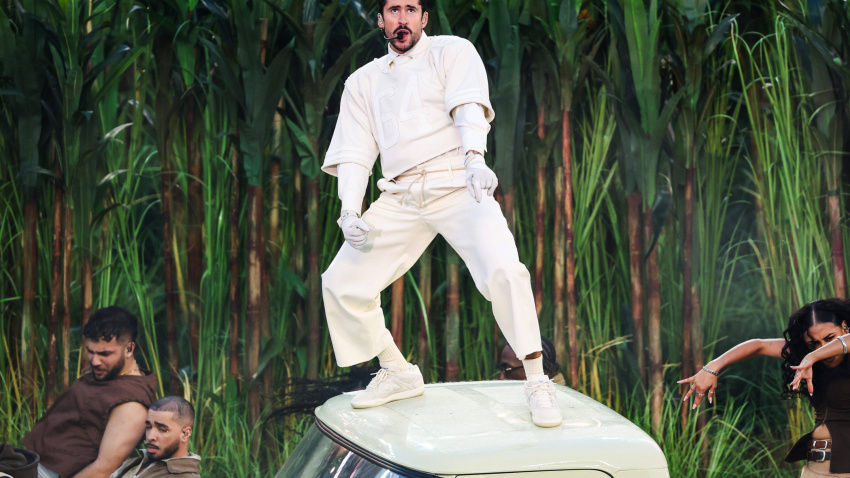 Actuación de Bad Bunny en la SuperBowl 2026