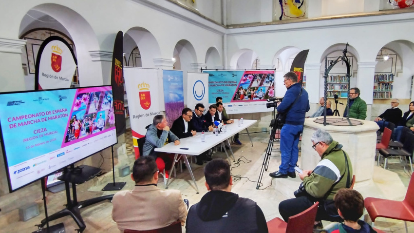 Cieza acogerá el Campeonato de España de Marcha en Ruta el próximo 15 de febrero