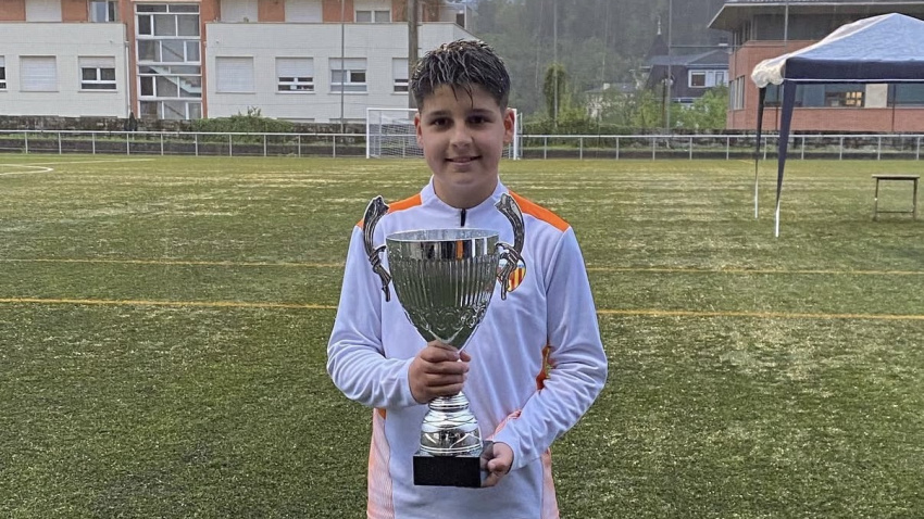 Albelda llegó al Valencia CF con 9 años