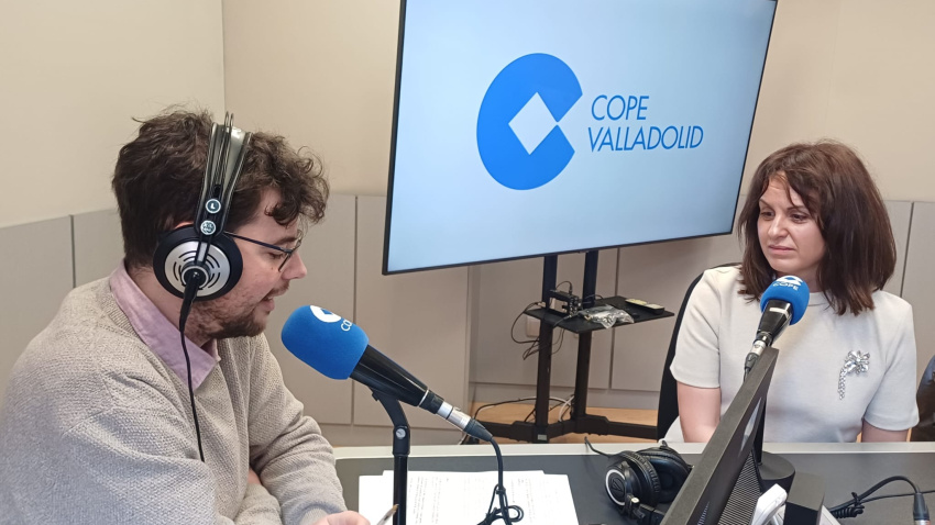 Patricia Gómez Urbán en Herrera en COPE Valladolid