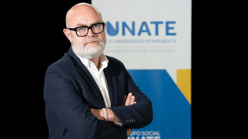 Paco Gómez Nadal, gerente de UNATE y coordinador del documental