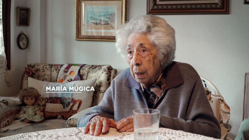 María Martina Múgica, una de las participantes en el documental, tristemente fallecida en diciembre