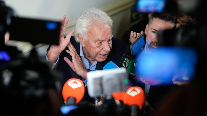El expresidente del Gobierno Felipe González