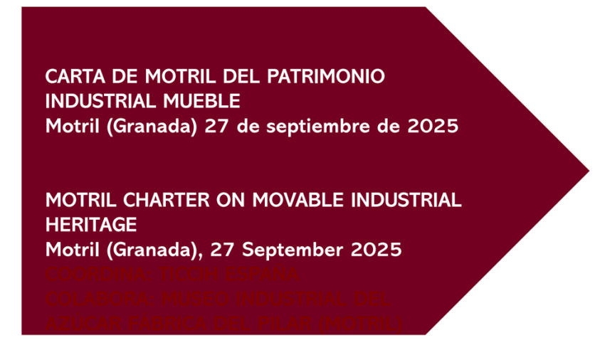 De Motril al mundo: La ciudad publica su carta para la conservación del patrimonio industrial