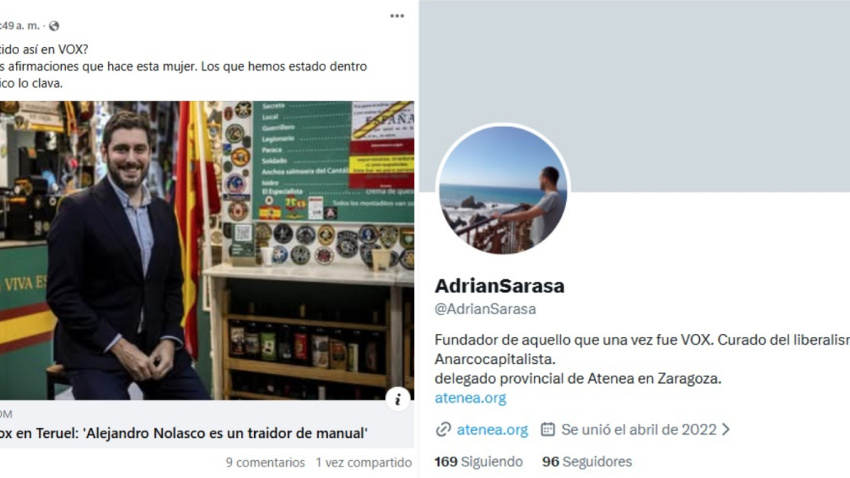 Imagen de las Redes Sociales de Gaspar y Sarasa