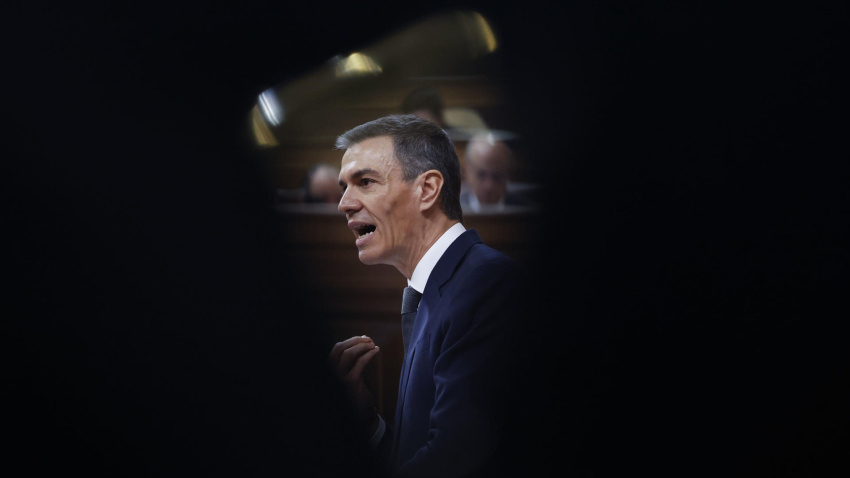 El presidente del Gobierno, Pedro Sánchez