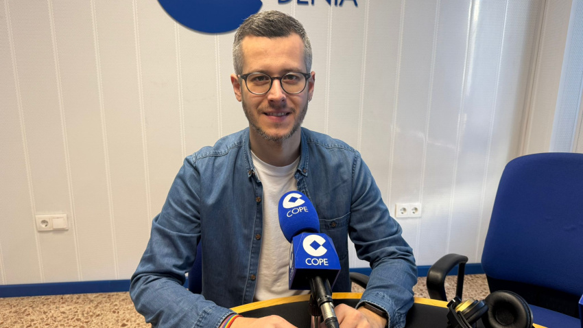 Christian Pellicer, presidente de la Junta Local Fallera de Dénia